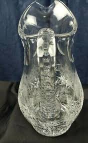 VINTAGE AMERICAN BRILLIANT CRYSTAL CUT GLASS ICE LIP | eBay