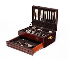 Lot - SET OF GORHAM "LYRIC" STERLING SILVER FLATWARE.