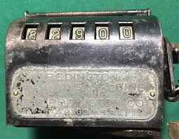 VINTAGE REDINGTON COUNTING MACHINE HAY BALE COUNTER ...