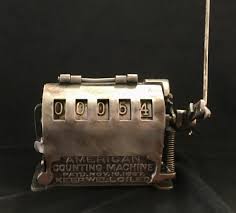 Antique American Counting Machine Patd.Nov.16.1897 – Fire ...