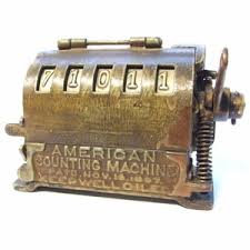 Counting Machine, Antique (1897), Steampunk, Very Nice! - Etsy