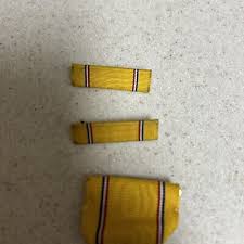 US American Defense Medal and Ribbon Bar, Original WWII Sewn ...