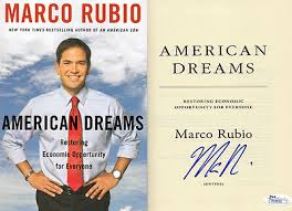 Marco Rubio SIGNED JSA COA "American Dreams" Hardback Book AUTOGRAPH 2016 | eBay