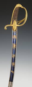 OFFICER'S CAVALRY ARTILLERY SABER, First Empire. 30188.