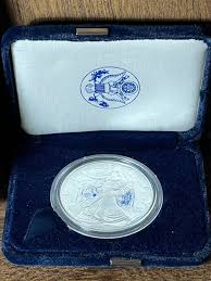 1995 Silver American Eagle 1oz Coin Proof (BU) with Box ...