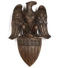 Anthony J Obara Jr 1985, Bronze Eagle Full Spread Wings