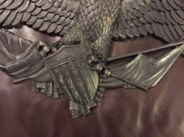 Vintage 1959 28" DART IND MID-CENTURY EAGLE Wall Hanging, MCMLIX 3867 USA Syroco | #1785104662