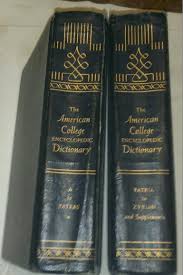 The American College Encyclopedic Dictionary by Clarence L ...