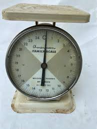 American Family Scale Co. General Household Scale 25 lbs Vintage | eBay
