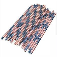 Patriotic Straw Variety. Patriotic Straws. Red White Blue ...