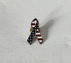 Vintage USA Ribbon Brooch, America Brooch, MAGA, Red White and Blue Ribbon Pin, Patriotic Jewelry, American Flag Pin USA Flag Brooch Vintage - Etsy