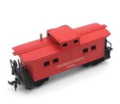 Vintage Life-like HO Scale Train Car Red Caboose ...