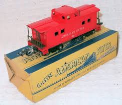 Nice Boxed American Flyer 638 Caboose — Tobias Toys & Trains