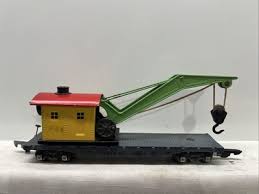 Rare 195O's American Flyer #635 S Scale Wrecker Car Crane ...