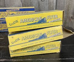 Vintage LOT Of 11 Gilbert American Flyer Trains Empty Boxes ...