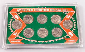 Sold at Auction: American Frontier nickel set