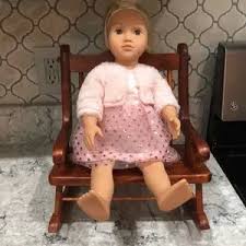 Tender Hearts Treasures ltd | Toys | Tender Heart Treasures Wooden Doll Rocking Chair | Poshmark