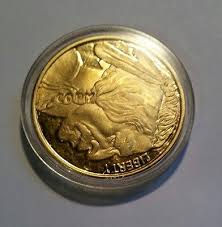 Novelty - 2011 Indian Head & Buffalo Coin - Encased | eBay