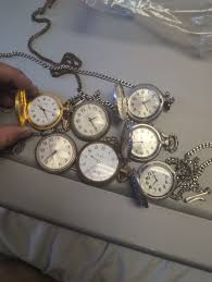 lot of seven pocket watches
