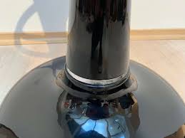 Black Barstool, France, 1950s for sale at Pamono