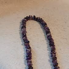 Vintage AMETHYST Nugget Graduated 25" Natural Polished Chunk ...