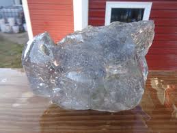 Glass Rock Slag Beautiful Clear Light Blue 7.8 lbs PP87 ...