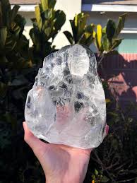 Lemurian Quartz Guan Yin W/ Clay & Hematite Crystal Statue ...