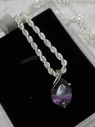 1990s Signed Worthington 18" Necklace Silverplate Twisted ...