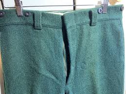 VINTAGE Woolrich Pants Mens 36 Green 100% Wool Hunting Outdoors Heavy | eBay