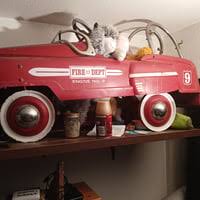 Vintage medal pedal car in very good | Mercari