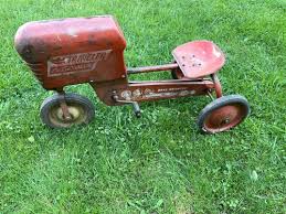 RARE VINTAGE CASTELLE TRAVELER DE LUXE PRESSED STEEL PEDAL ...