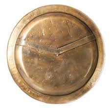 Great King Leonidas Spartan Shield 24" LARP Combat Medieval ...