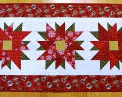 Bloomin' Blossoms Poinsettia/sunflower Table Runner PDF ...