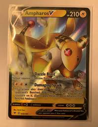 Ampharos V NM Sword and Shield Vivid Voltage 049/185. Ultra Rare. PSA 10? | eBay