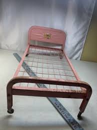 Vintage Doll Bed Metal | eBay