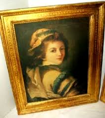 Italian Florentine Gilt Wood Frames Portrait Prints Old ...