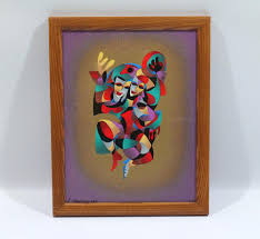 Sold at Auction: Serigraph by Anatole Krasnyansky - Happy Couple