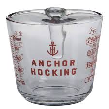 Anchor Hocking Measuring Cup, 16 Oz. Shot Glass - 6 22/25"L ...