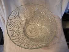 Glass Original Collectible Clear 1900-1919 Time Period Manufactured Bowls | eBay