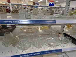 Catch and release Fostoria crystal, found tons scattered throughout the store. : r/glasscollecting
