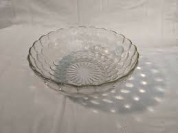 Vintage Anchor Hocking 8” serving bowl – Clear | eBay