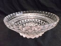 3 VINTAGE Anchor Hocking Clear Glass Wexford BERRY DESERT Serving Bowls EUC | eBay