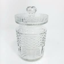 4" Sugar Bowl & Lid Clear Depression Glass by FEDERAL GLASS | eBay
