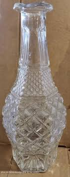 Vintage Anchor Hocking 32oz Glass Wexford Pattern Decanter Bottle & Stopper EUC | eBay