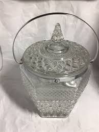 Vintage Wexford Ice Bucket w Lid Tongs & Chrome Trim ~ by ...