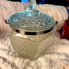 Anchor Hocking | Kitchen | Vintage Diamond Cut Ice Bucket ...