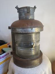 A Ward Hendrickson Marine Masterhead Ship Lantern Clear ...