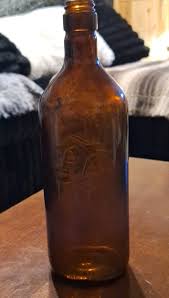 Vintage Ancient Age AA Brown Glass Whiskey Bottle 4/5 Quart ...