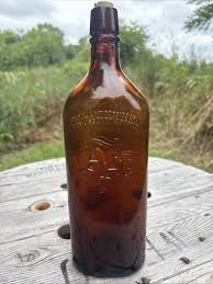 VTG 1942 Ancient Age(AA) Whiskey Bottle. 4/5quart Embossed ...