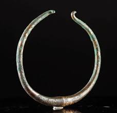 Ancient Central Asian Sarmatian Nomadic Bronze Ceremonial Mask